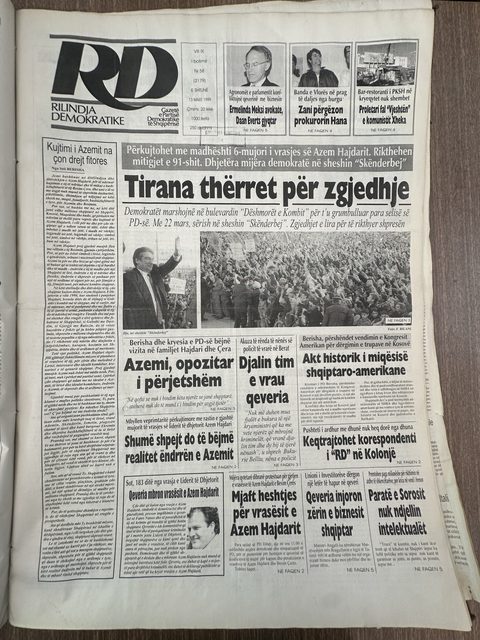 Rilindja Demokratike 1999-03-13