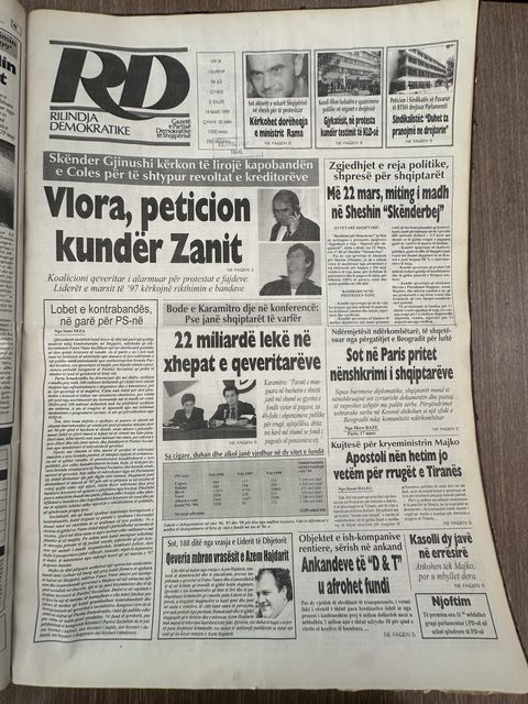 Rilindja Demokratike 1999-03-18