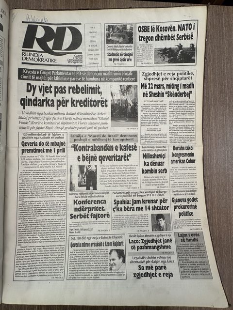 Rilindja Demokratike 1999-03-20