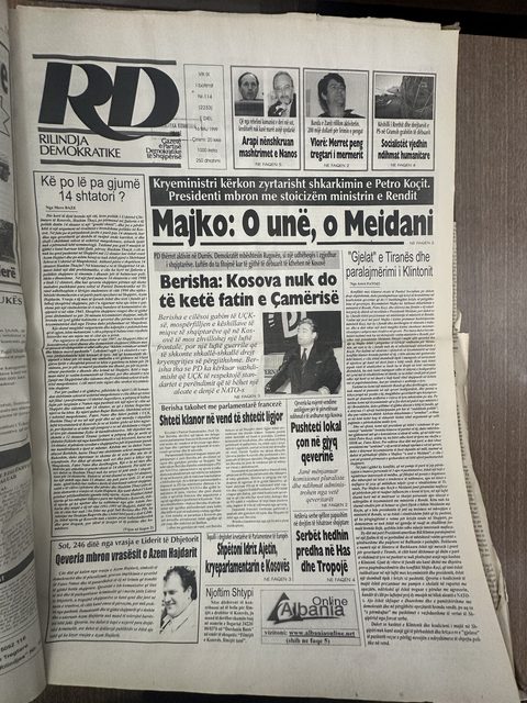 Rilindja Demokratike 1999-05-16