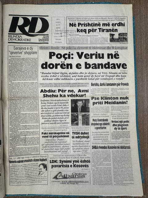 Rilindja Demokratike 1999-07-31