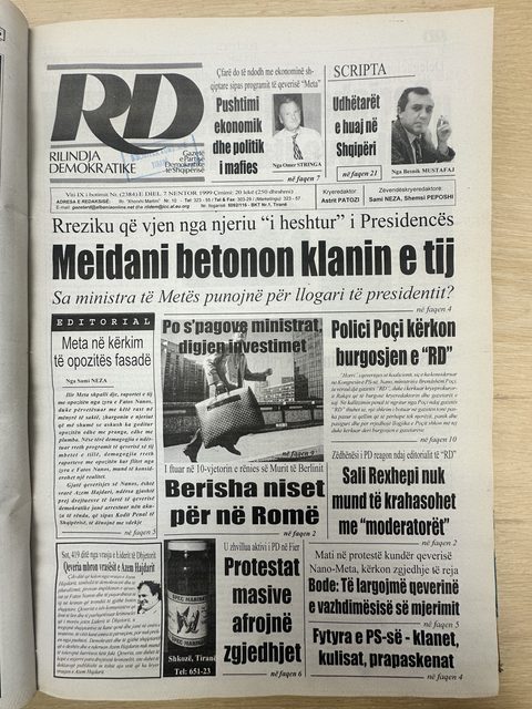Rilindja Demokratike 1999-11-07