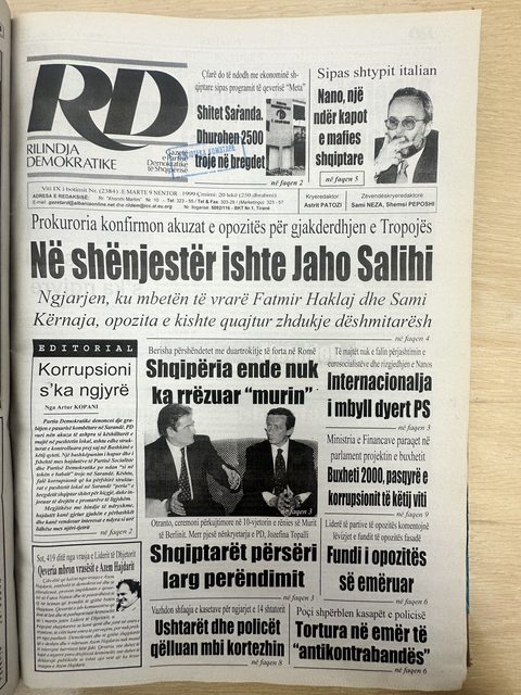 Rilindja Demokratike 1999-11-09