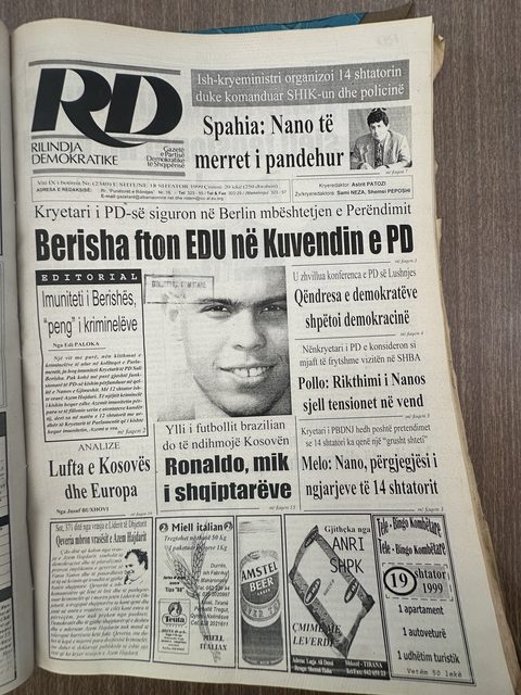 Rilindja Demokratike 1999-09-19