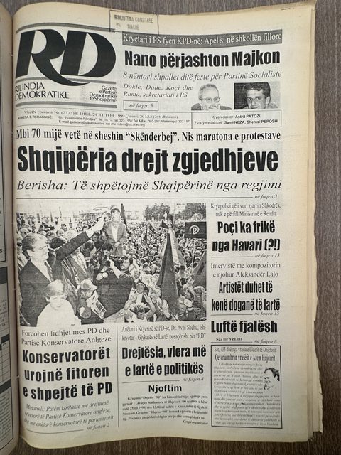 Rilindja Demokratike 1999-10-24