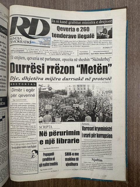 Rilindja Demokratike 1999-10-31