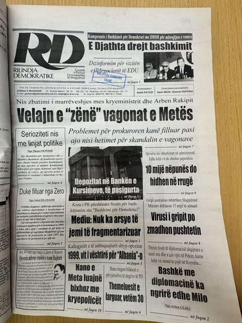 Rilindja Demokratike 2000-01-06