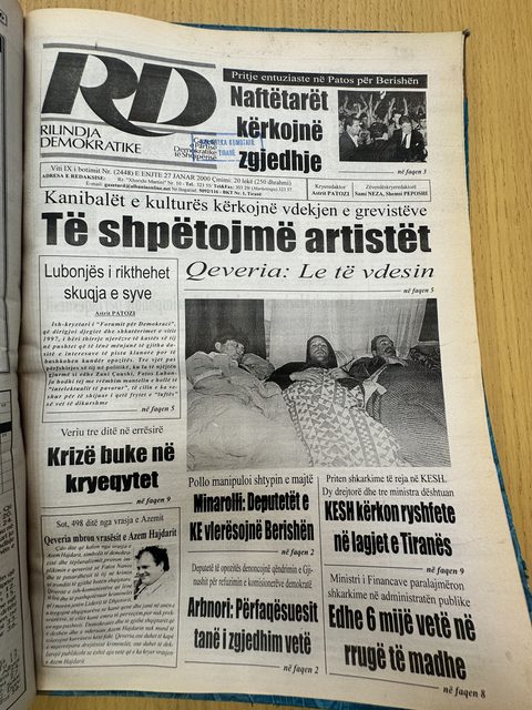 Rilindja Demokratike 2000-01-27