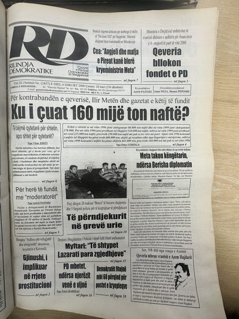 Rilindja Demokratike 2000-02-06