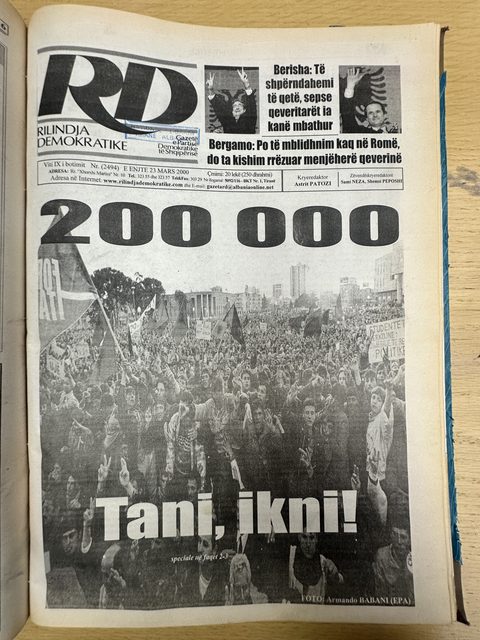 Rilindja Demokratike 2000-03-23