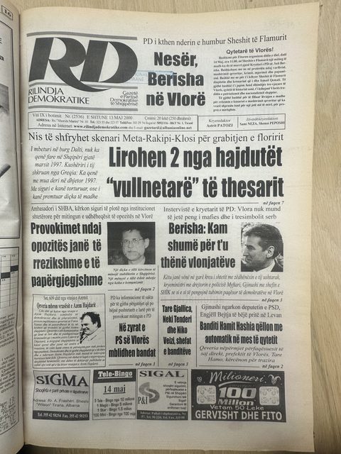 Rilindja Demokratike 2000-05-13