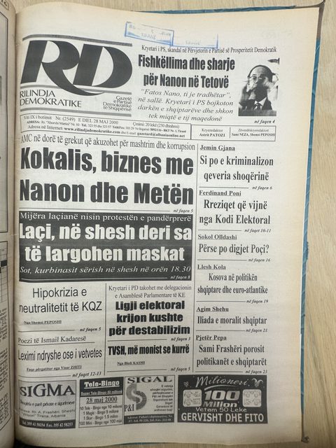 Rilindja Demokratike 2000-05-28