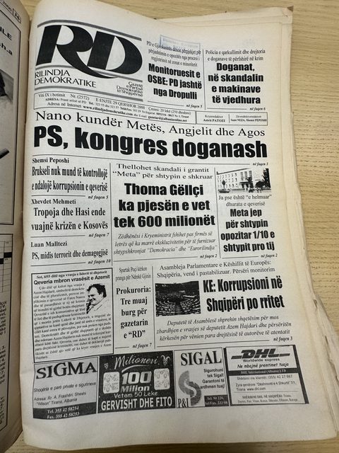 Rilindja Demokratike 2000-06-29
