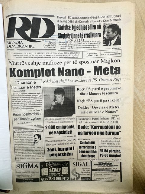 Rilindja Demokratike 2000-07-01