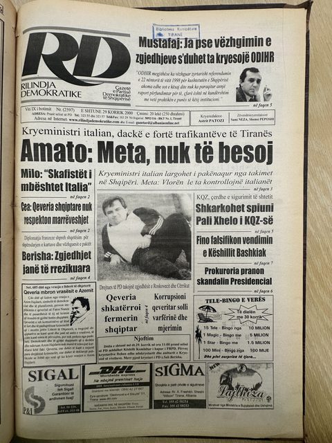 Rilindja Demokratike 2000-07-29