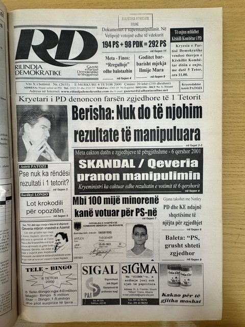 Rilindja Demokratike 2000-10-04