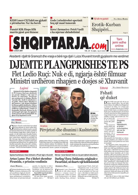 Shqiptarja.com 2011-11-24