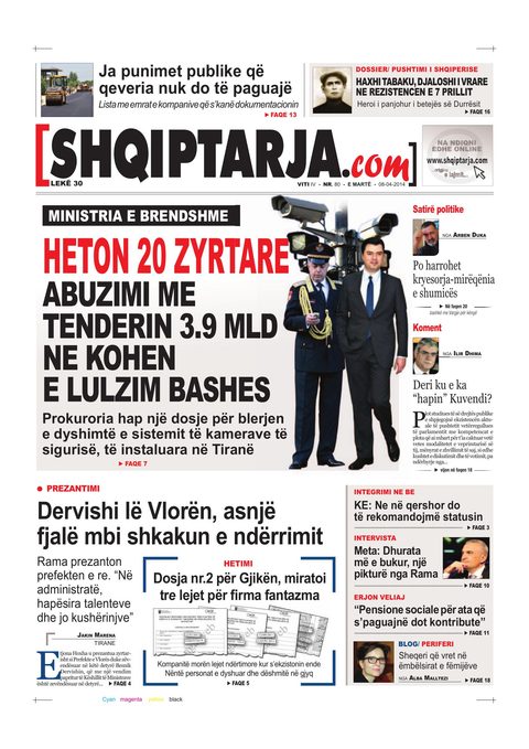 Shqiptarja.com 2014-04-08