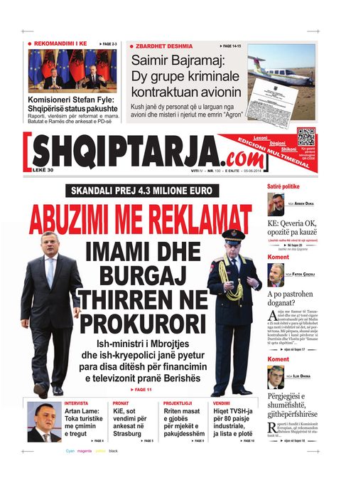 Shqiptarja.com 2014-06-05