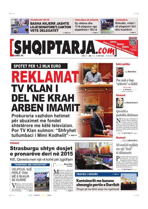 Shqiptarja.com 2014-06-07