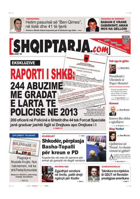 Shqiptarja.com 2014-06-08