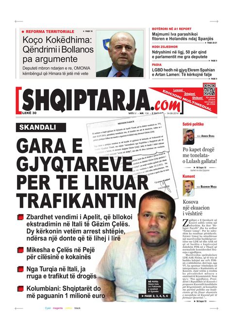 Shqiptarja.com 2014-06-14