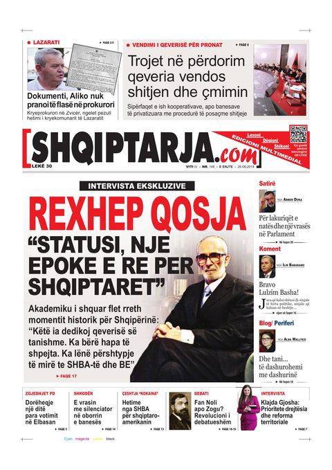 Shqiptarja.com 2014-06-26