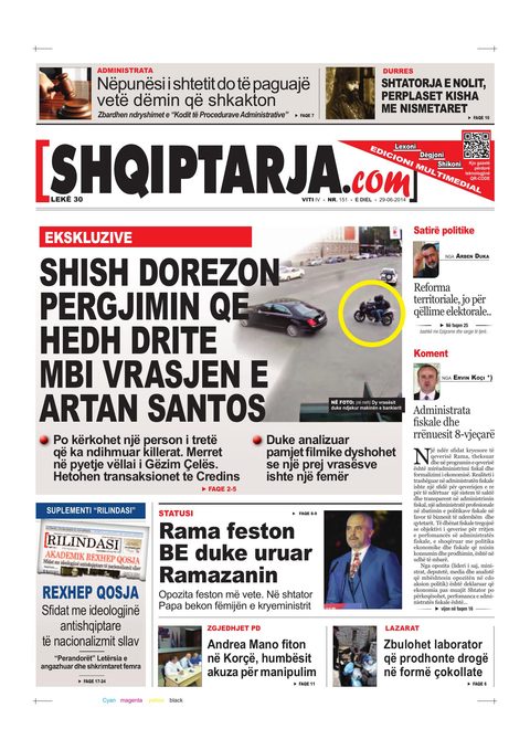 Shqiptarja.com 2014-06-29