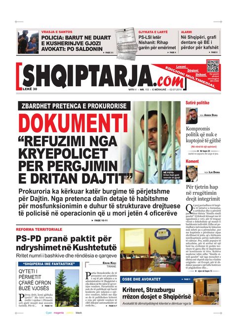 Shqiptarja.com 2014-07-02