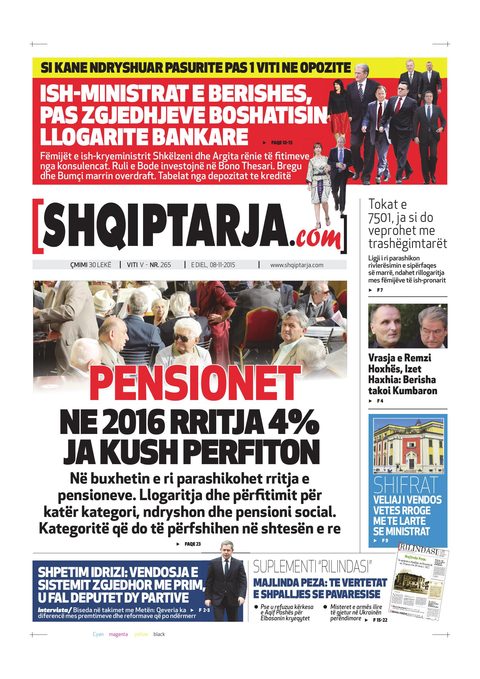 Shqiptarja.com 2015-11-08