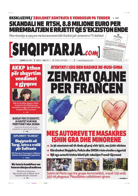 Shqiptarja.com 2015-11-15