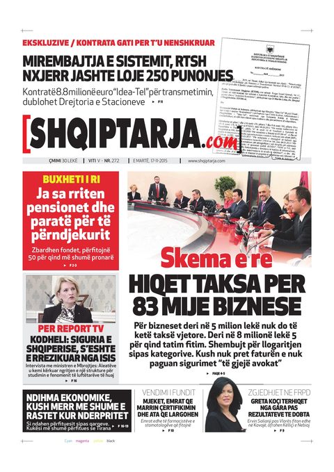 Shqiptarja.com 2015-11-17