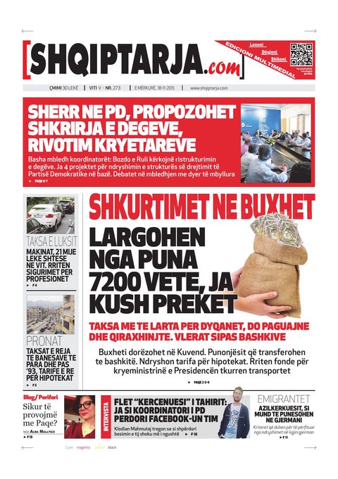 Shqiptarja.com 2015-11-18