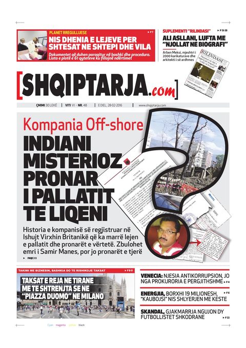 Shqiptarja.com 2016-02-28