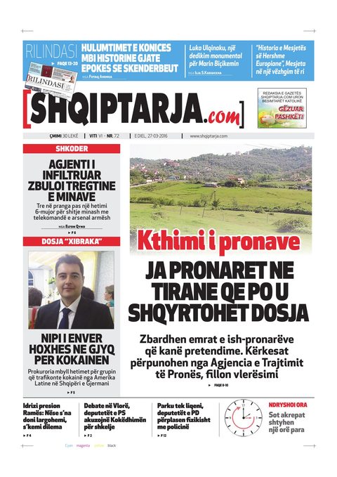 Shqiptarja.com 2016-03-27