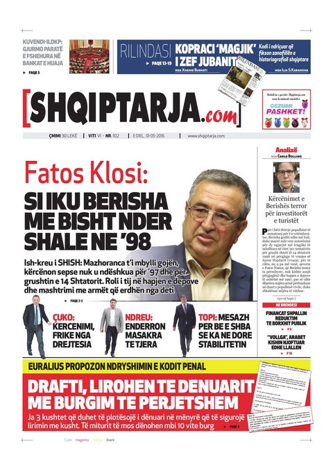 Shqiptarja.com 2016-05-01