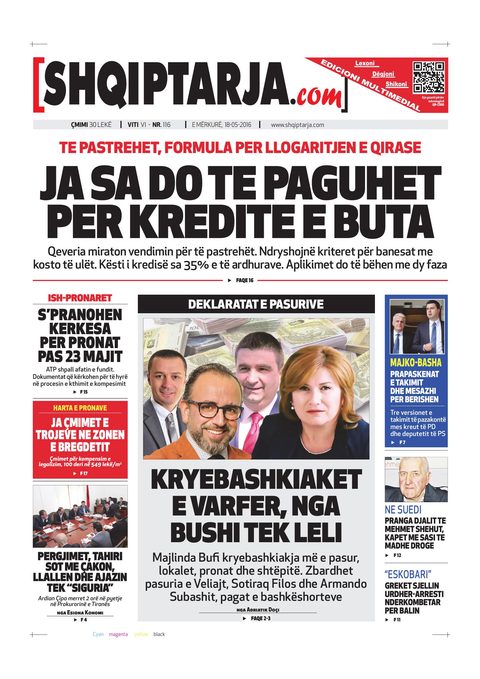 Shqiptarja.com 2016-05-18