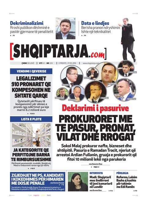 Shqiptarja.com 2016-05-27