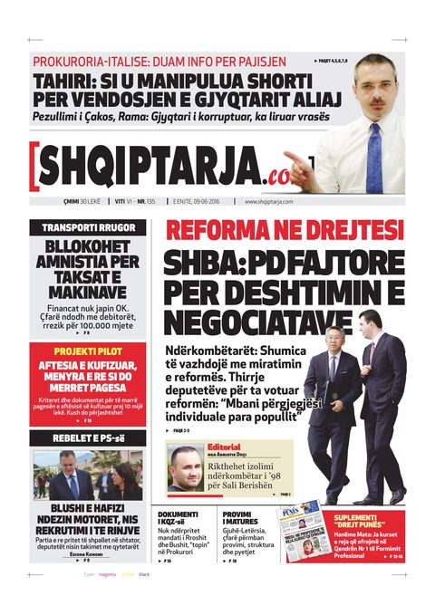 Shqiptarja.com 2016-06-09