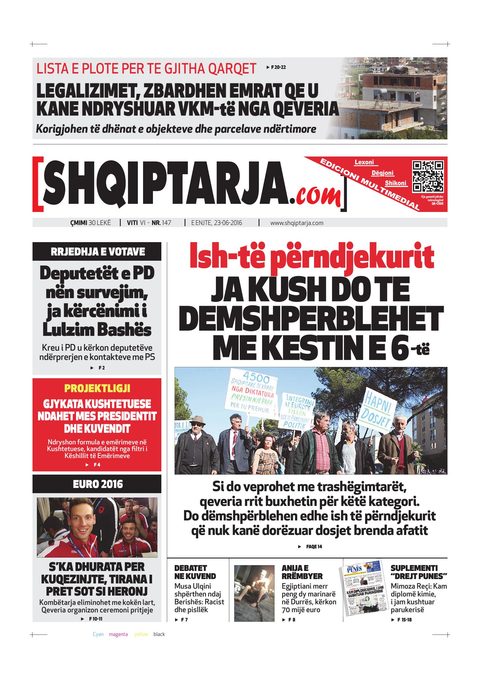 Shqiptarja.com 2016-06-23