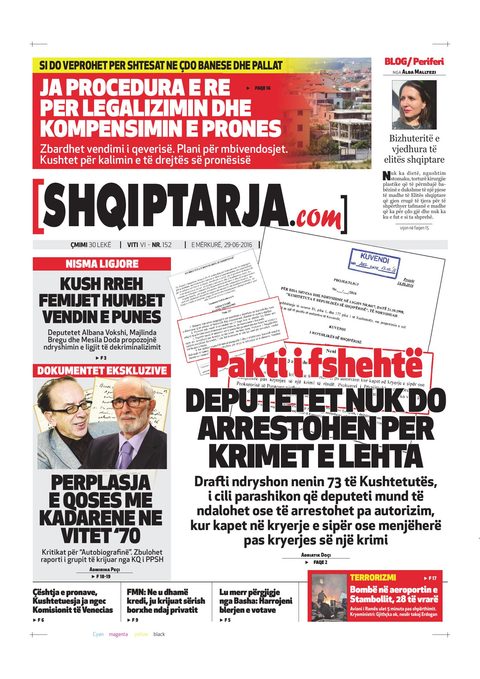 Shqiptarja.com 2016-06-29