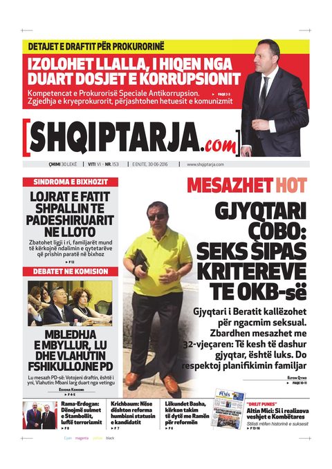 Shqiptarja.com 2016-06-30
