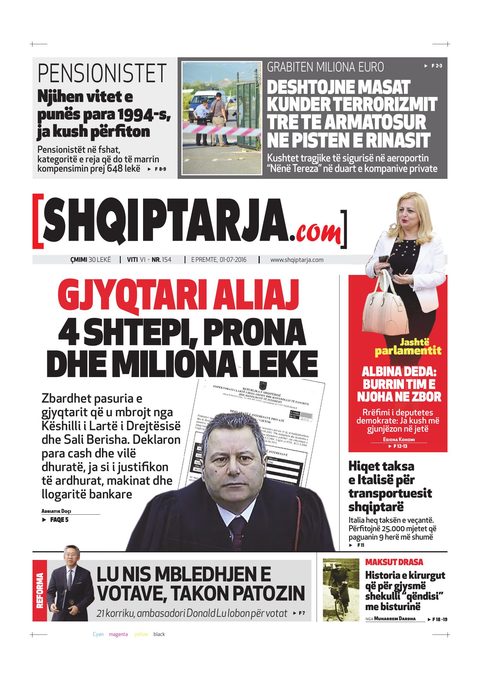Shqiptarja.com 2016-07-01
