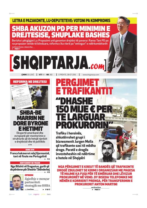 Shqiptarja.com 2016-07-08