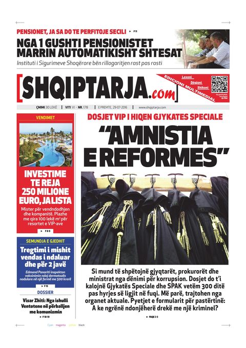 Shqiptarja.com 2016-07-29