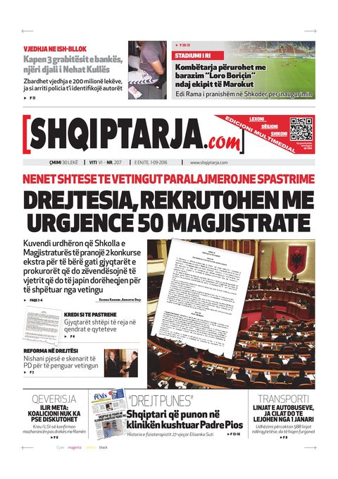 Shqiptarja.com 2016-09-01