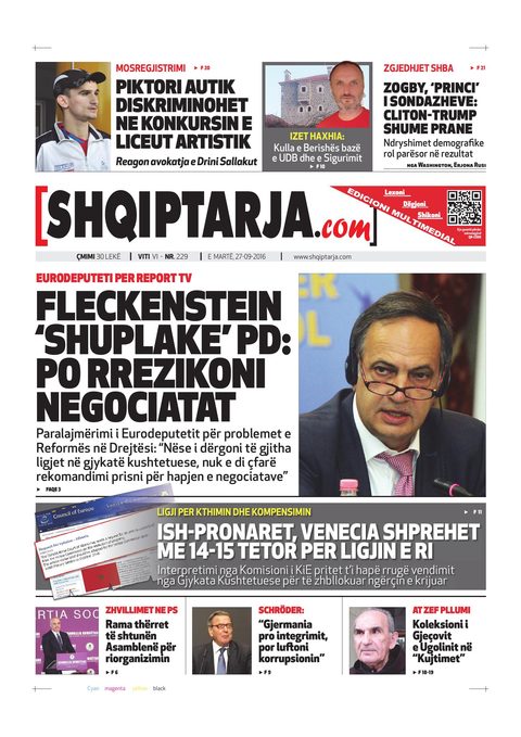 Shqiptarja.com 2016-09-27