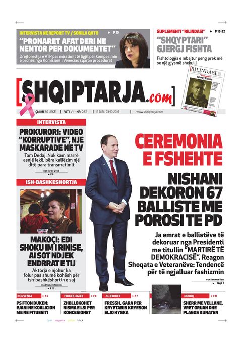Shqiptarja.com 2016-10-23