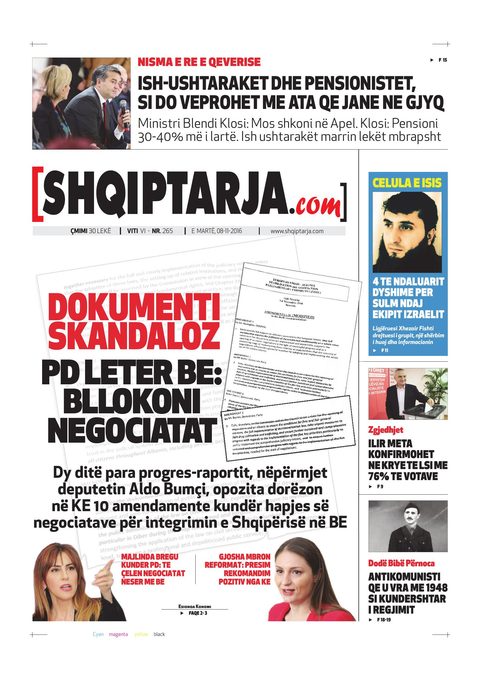 Shqiptarja.com 2016-11-08