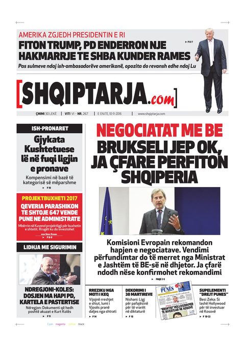 Shqiptarja.com 2016-11-10